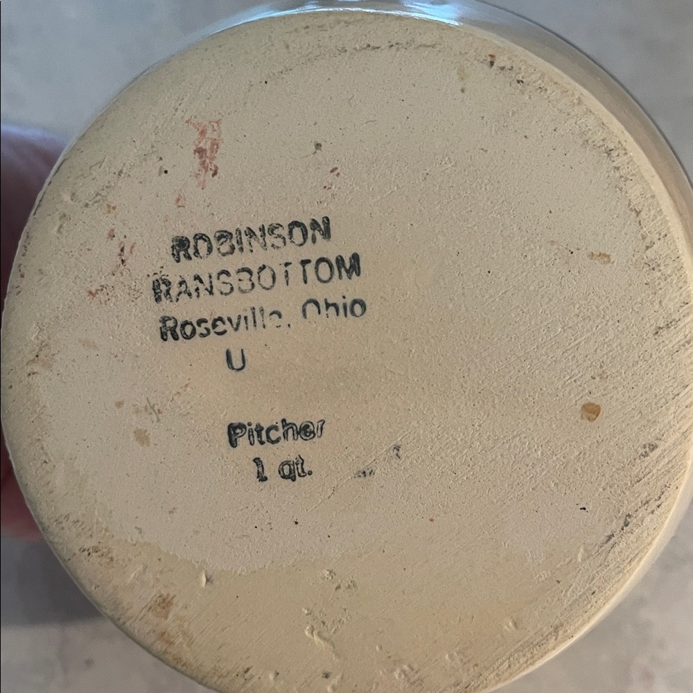 Vintage Robinson Ransbottom Pitcher - Picture 4 of 5
